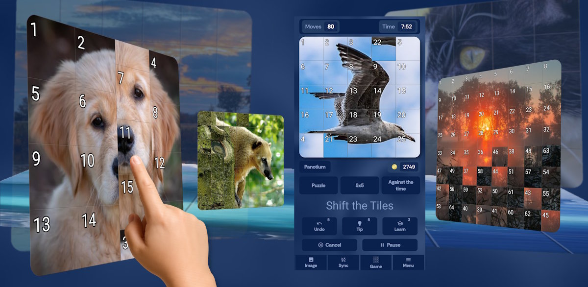 Shift the Tiles — Screenshot